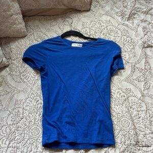 Forever 21 Royal Blue Crop Top